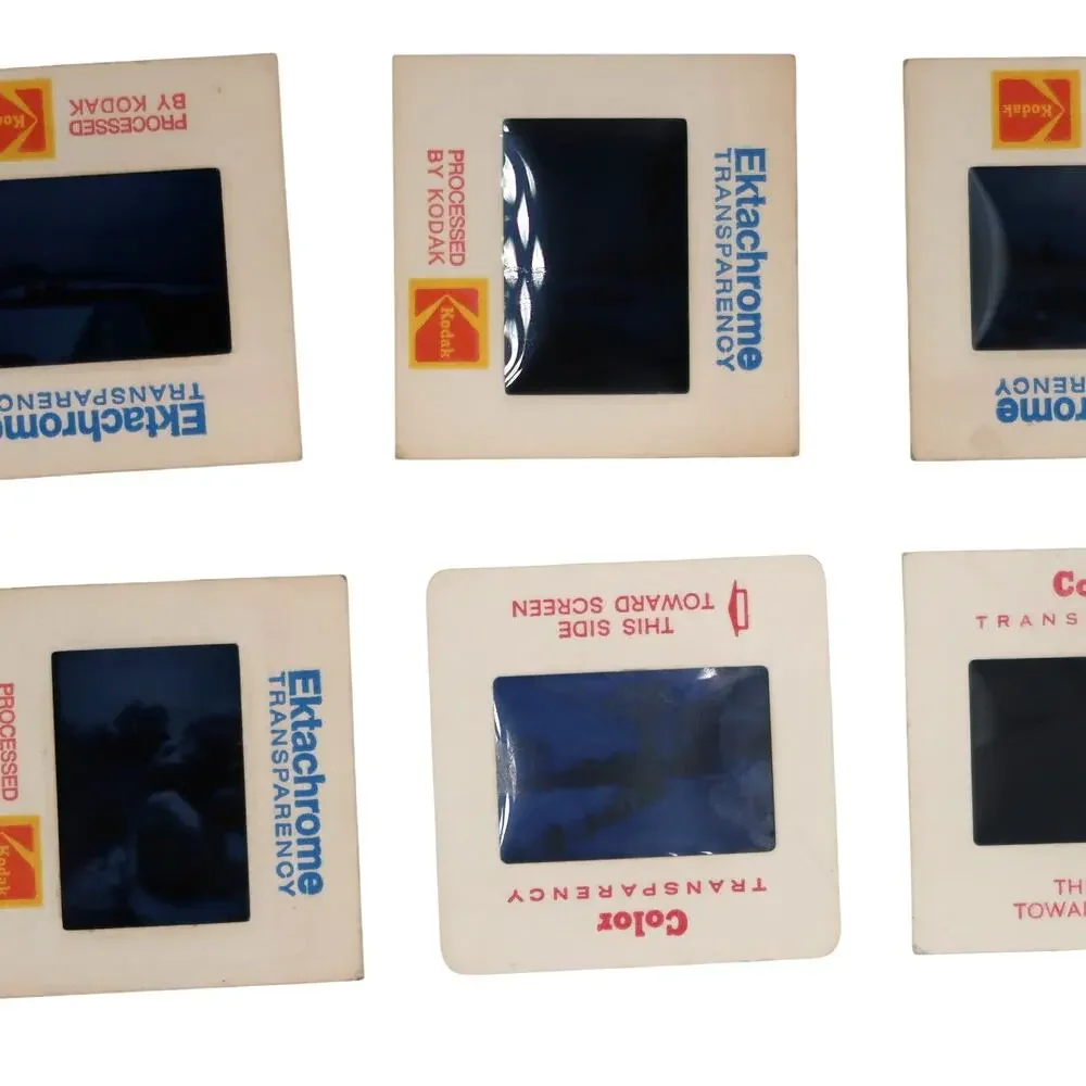 35mm Slides 1970s Lot of 15 Vintage Winter Snow Architecture Nature Film Kodak